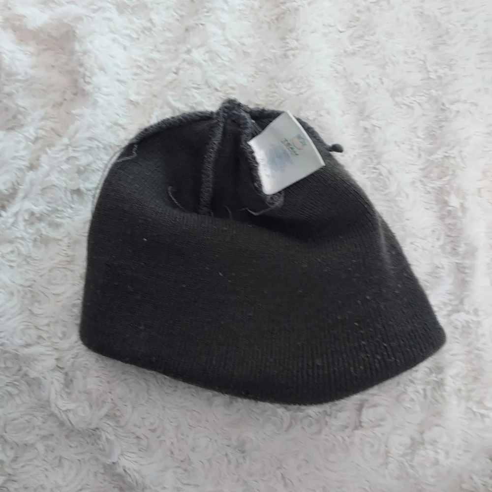 Las Vegas Raiders Football Kids gray knit beanie Sporty Winter